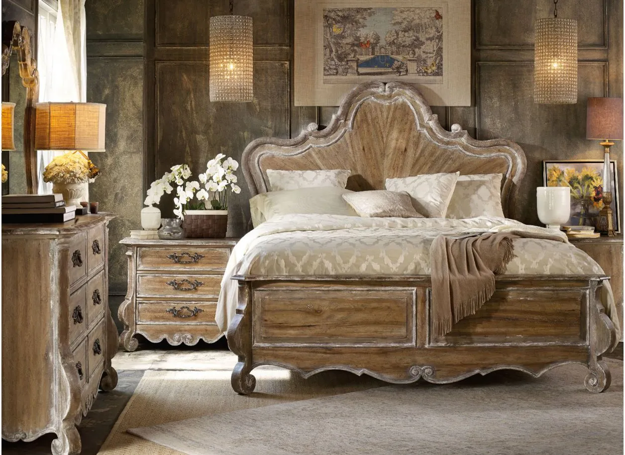 Chatelet 4-pc. Panel Bedroom Set in Brown by Hooker Furniture