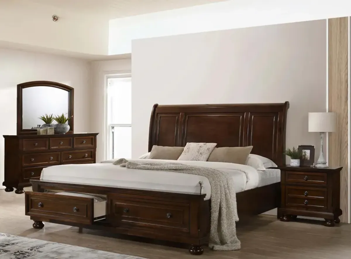 Meade 4-pc. Sleigh Storage Bedroom Set