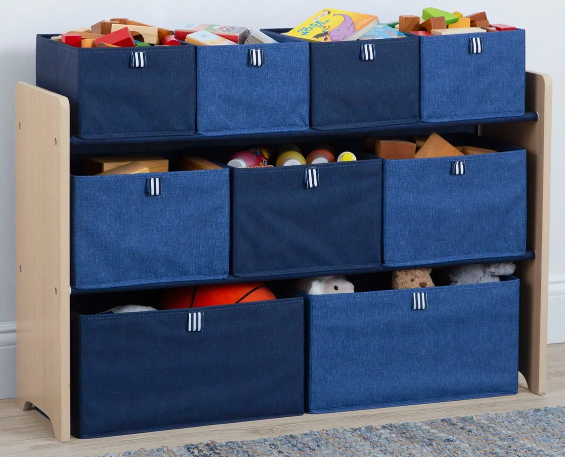 GapKids Deluxe Toy Organizer by Delta Children in Navy by Delta Children