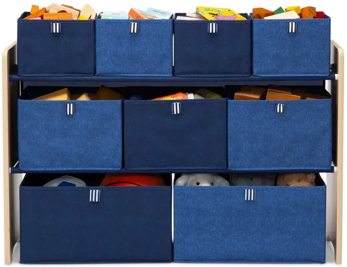 GapKids Deluxe Toy Organizer by Delta Children in Navy by Delta Children