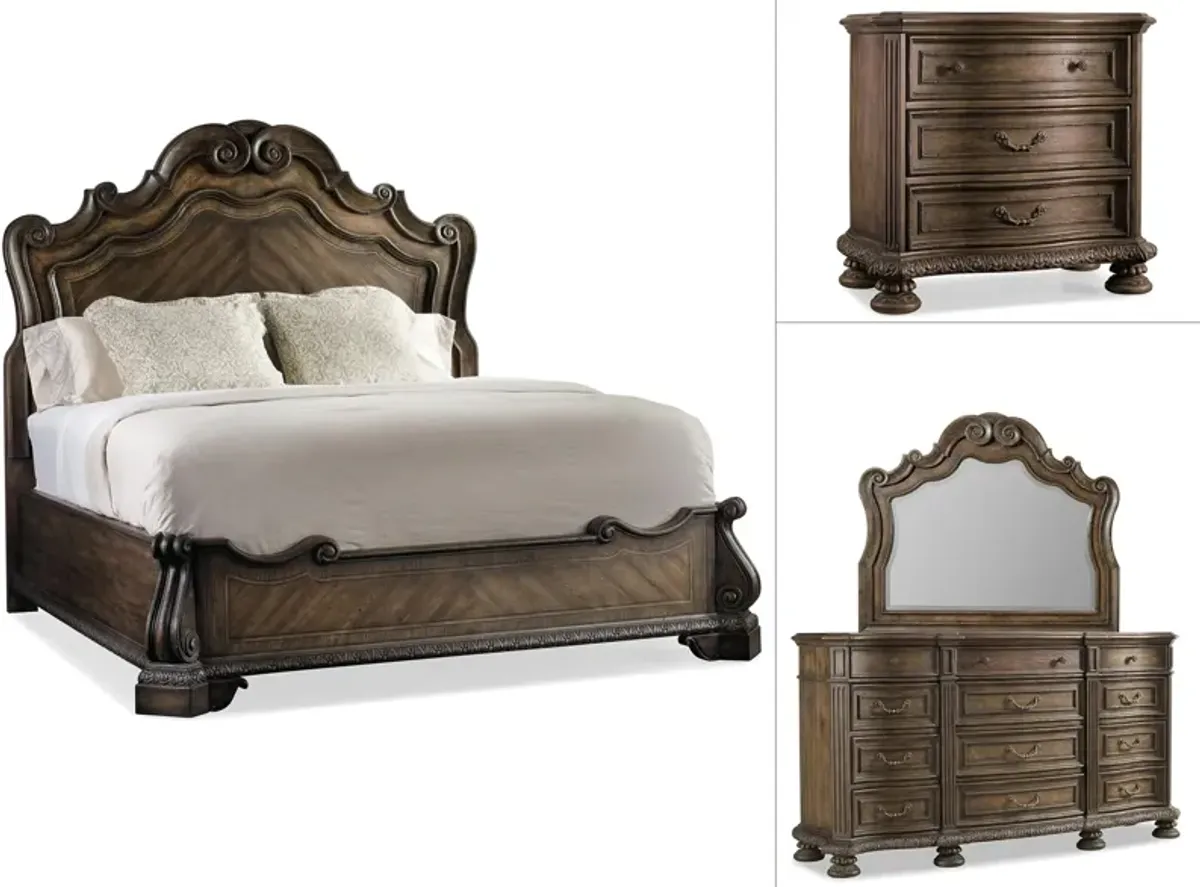 Rhapsody 4-pc. Panel Bedroom Set