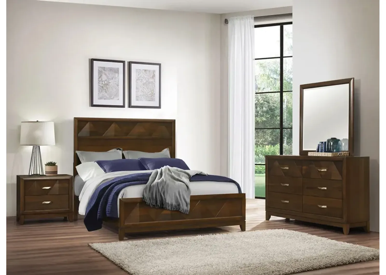 Massa 4-pc. Panel Bedroom Set