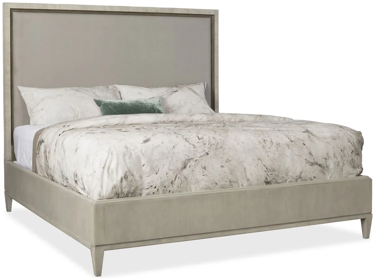 Elixir 4-pc. Upholstered Bedroom Set in Gray Beige by Hooker Furniture