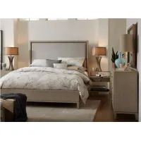Elixir 4-pc. Upholstered Bedroom Set in Gray Beige by Hooker Furniture