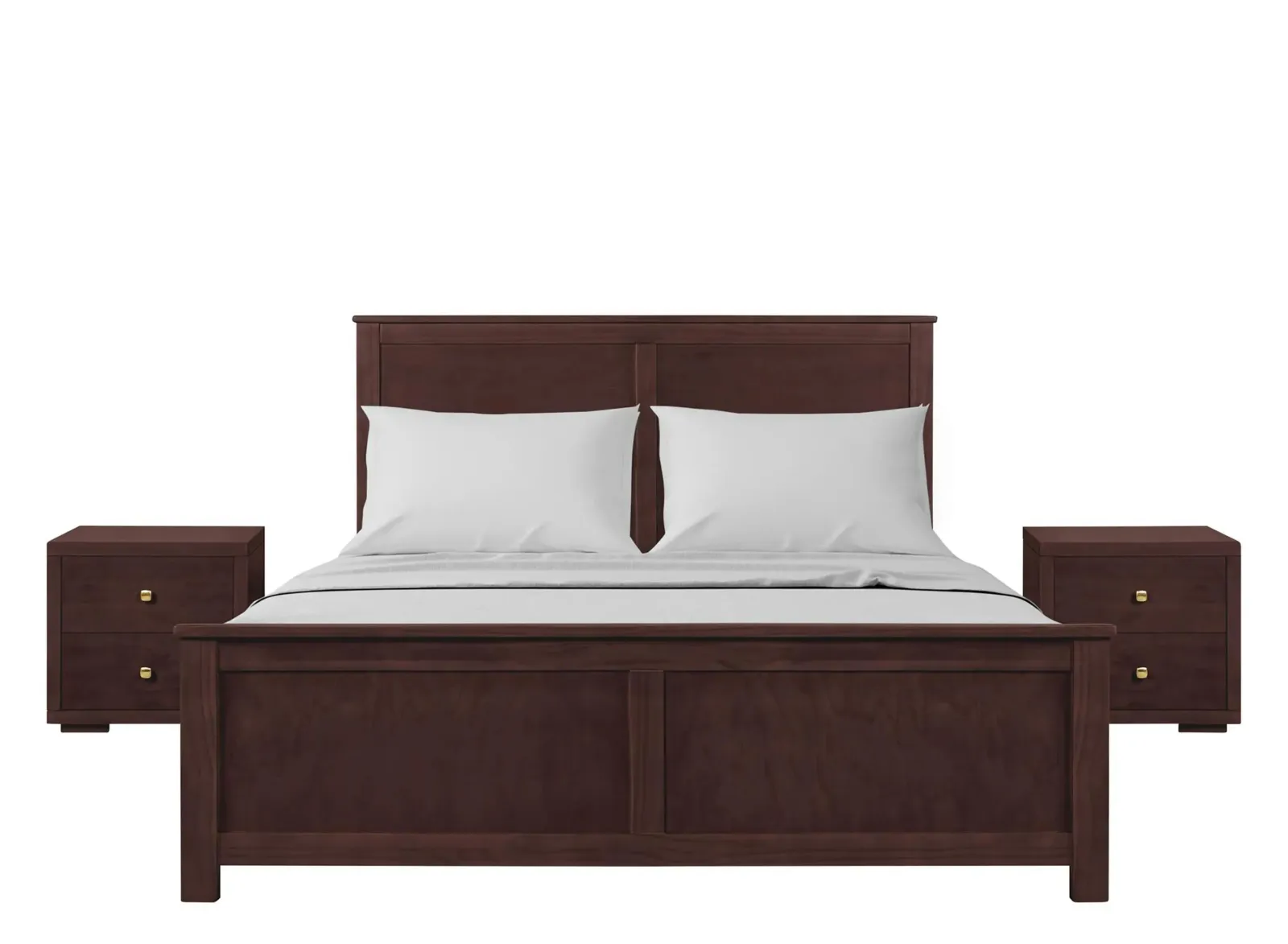 Winston Platform Bed with 2 Nightstands