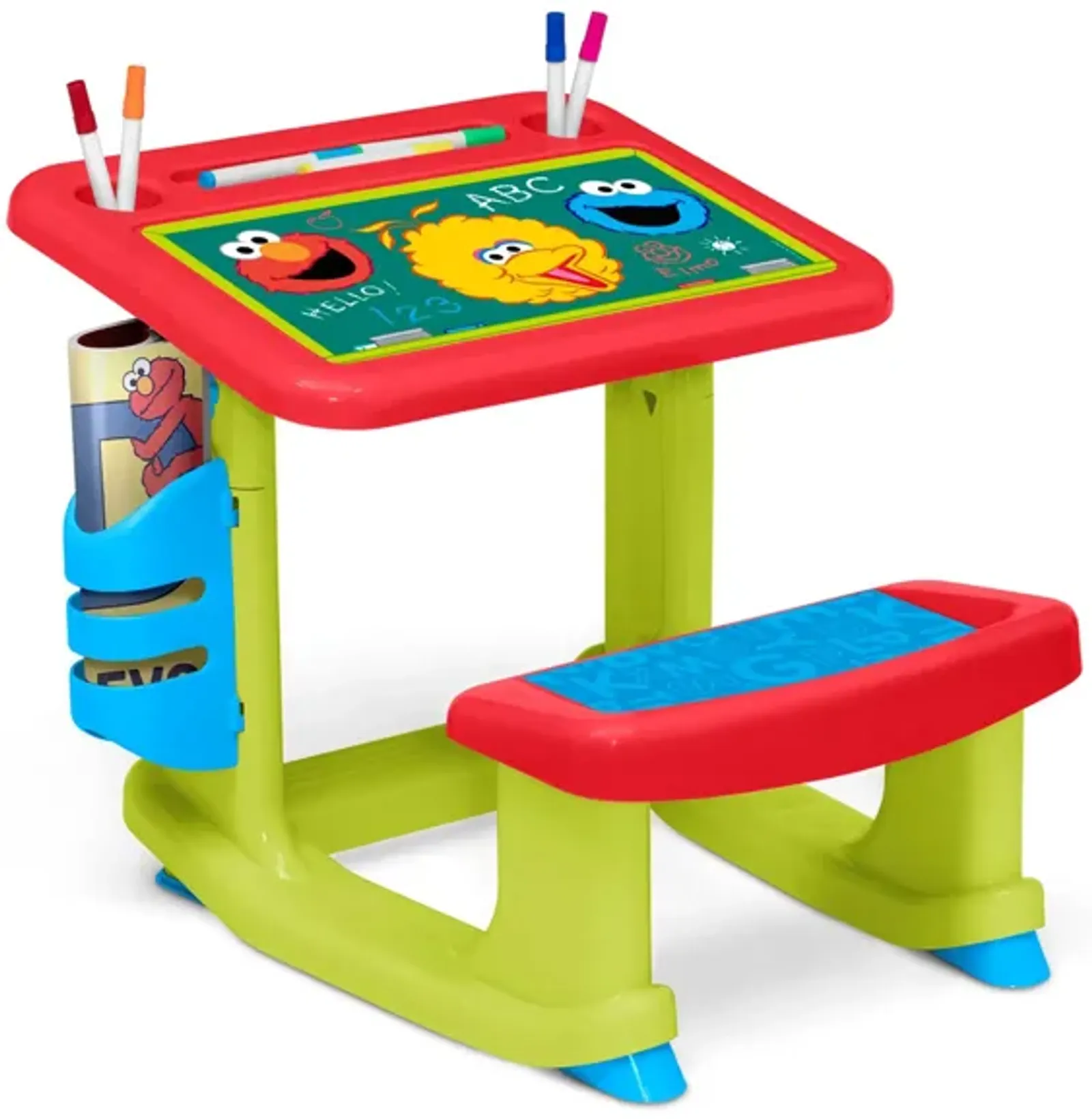 Sesame Street Draw and Play Desk by Delta Children