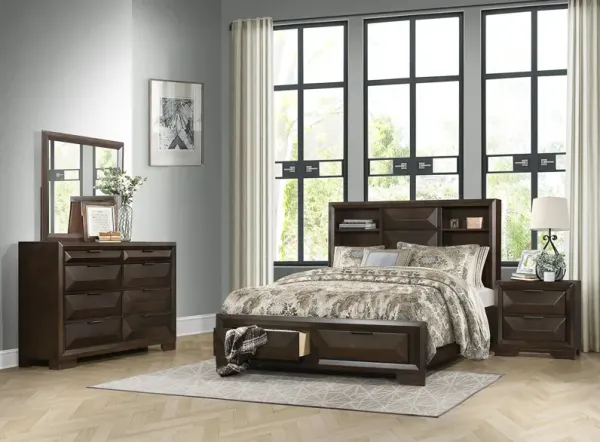 Abraham 4-pc.Storage Bedroom Set