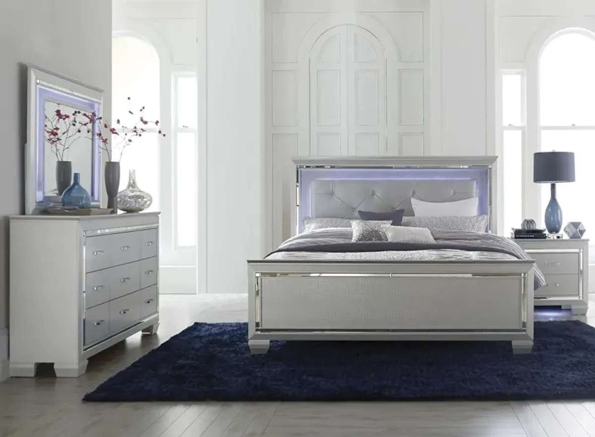 Brambley 4-pc. Bedroom Set w/LED Lights by Homelegance