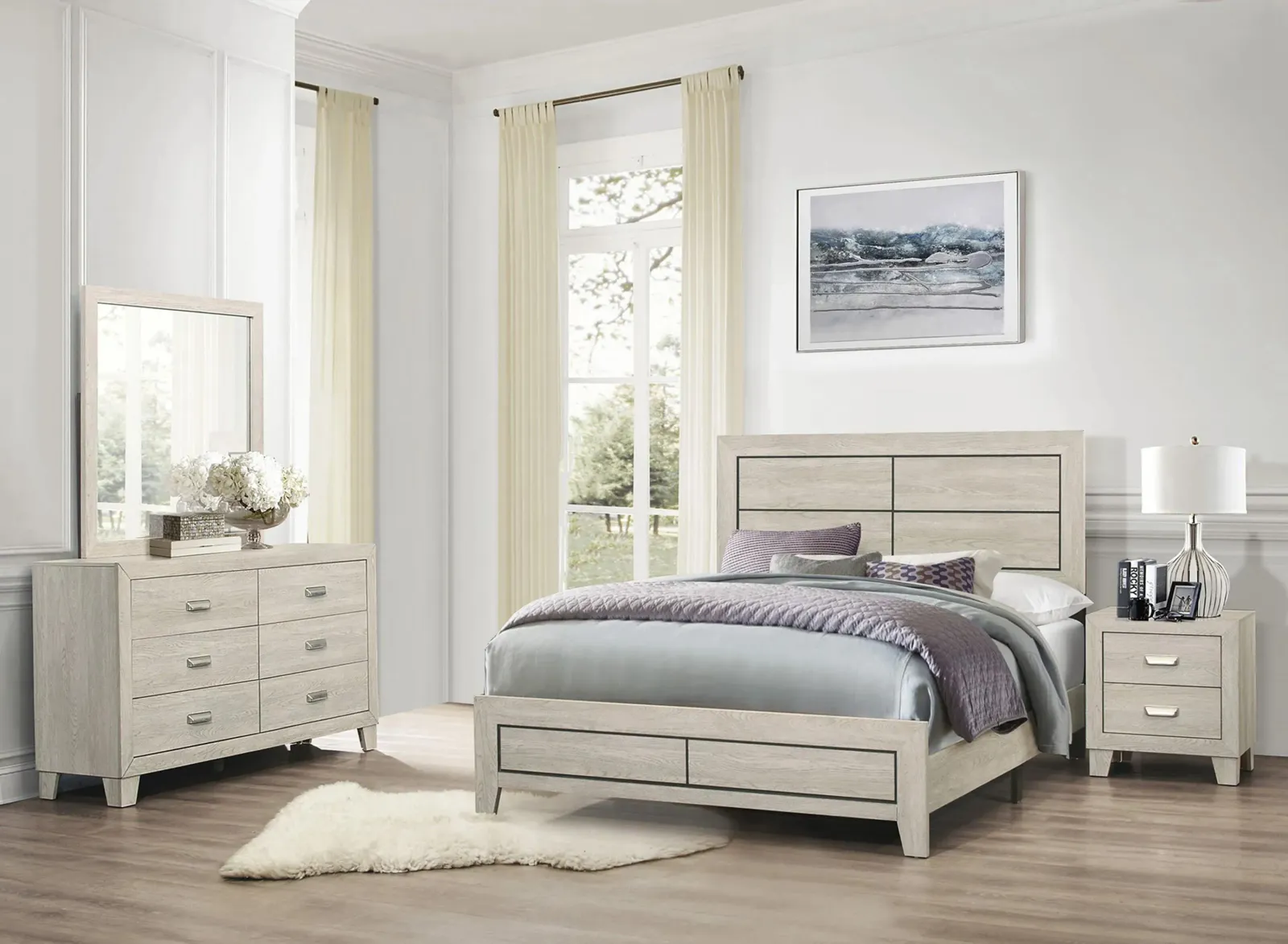 Louden 4-pc. Panel Bedroom Set