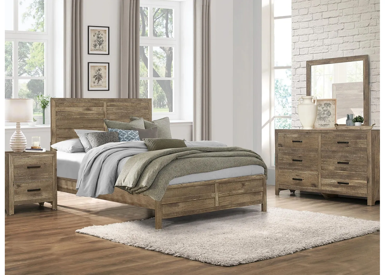 Terrace 4-pc. Panel Bedroom Set