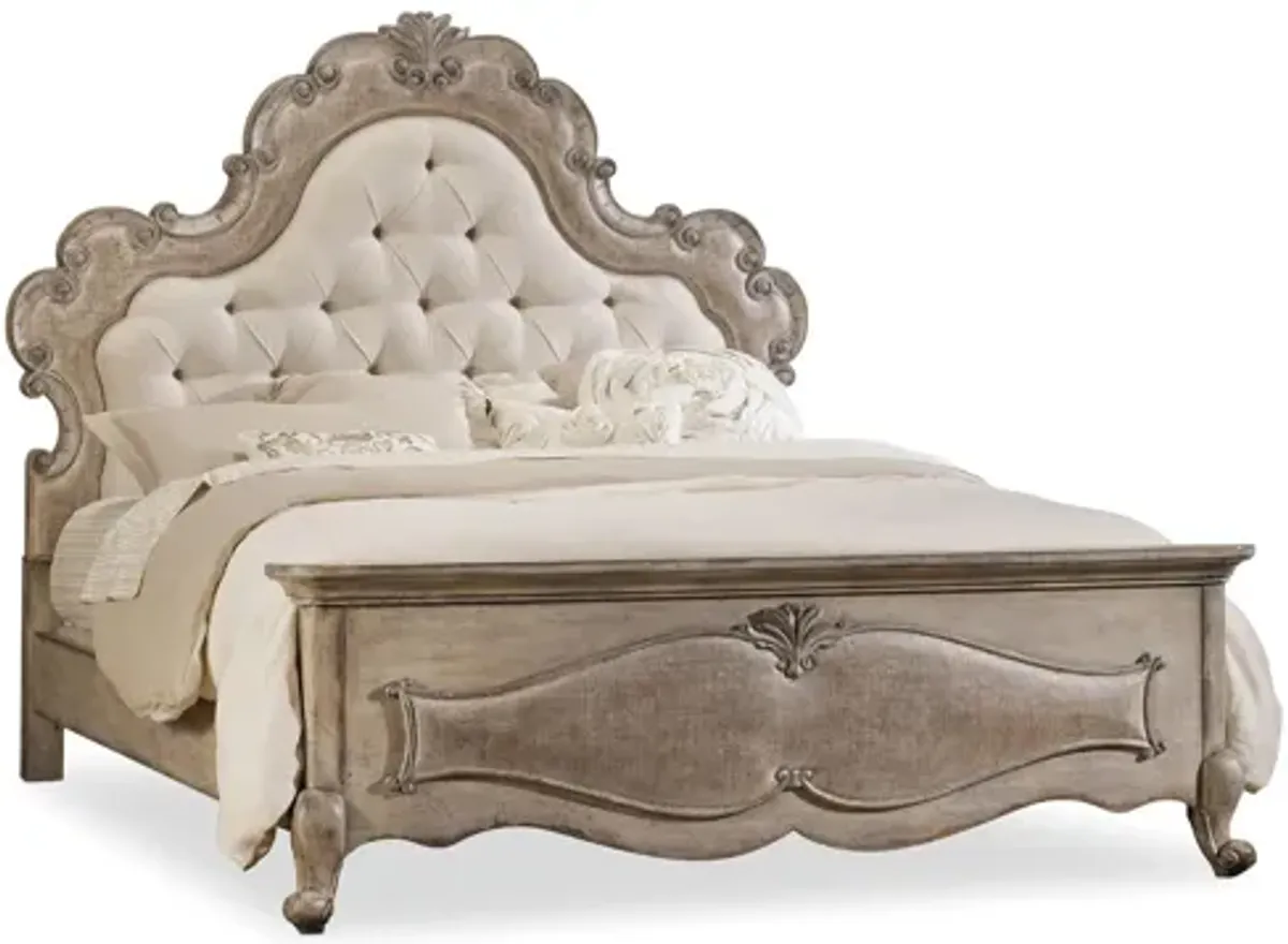 Chatelet 4-pc. Upholstered Tufted Panel Bedroom Set