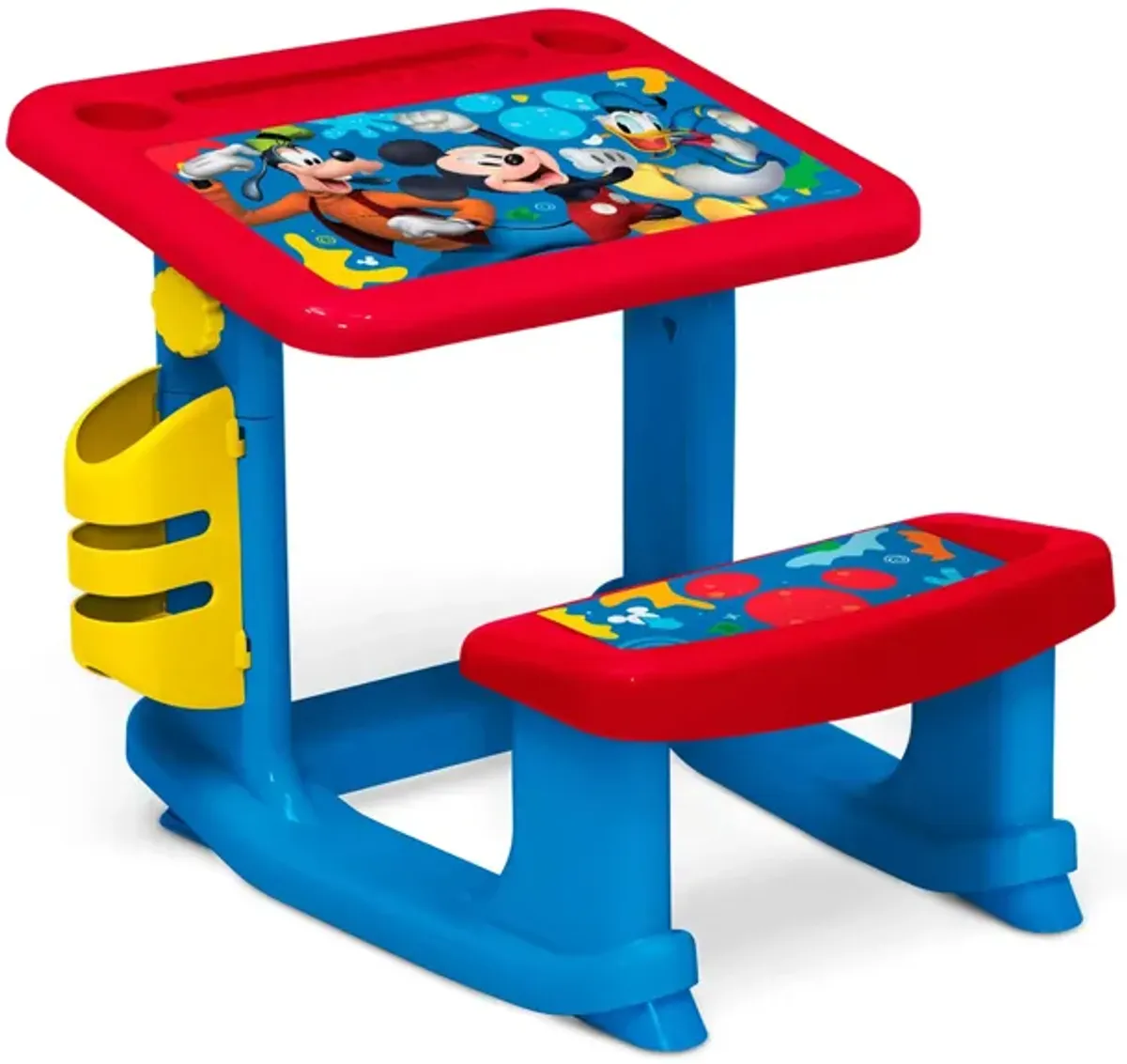 Disney Mickey Mouse Draw and Play Desk by Delta Children in Blue by Delta Children