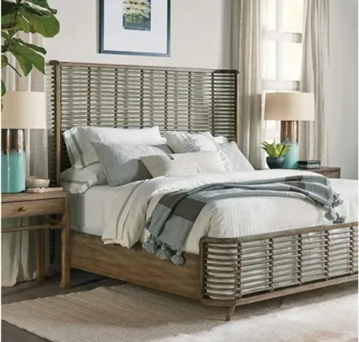 Sundance 4-pc. Rattan Bedroom Set