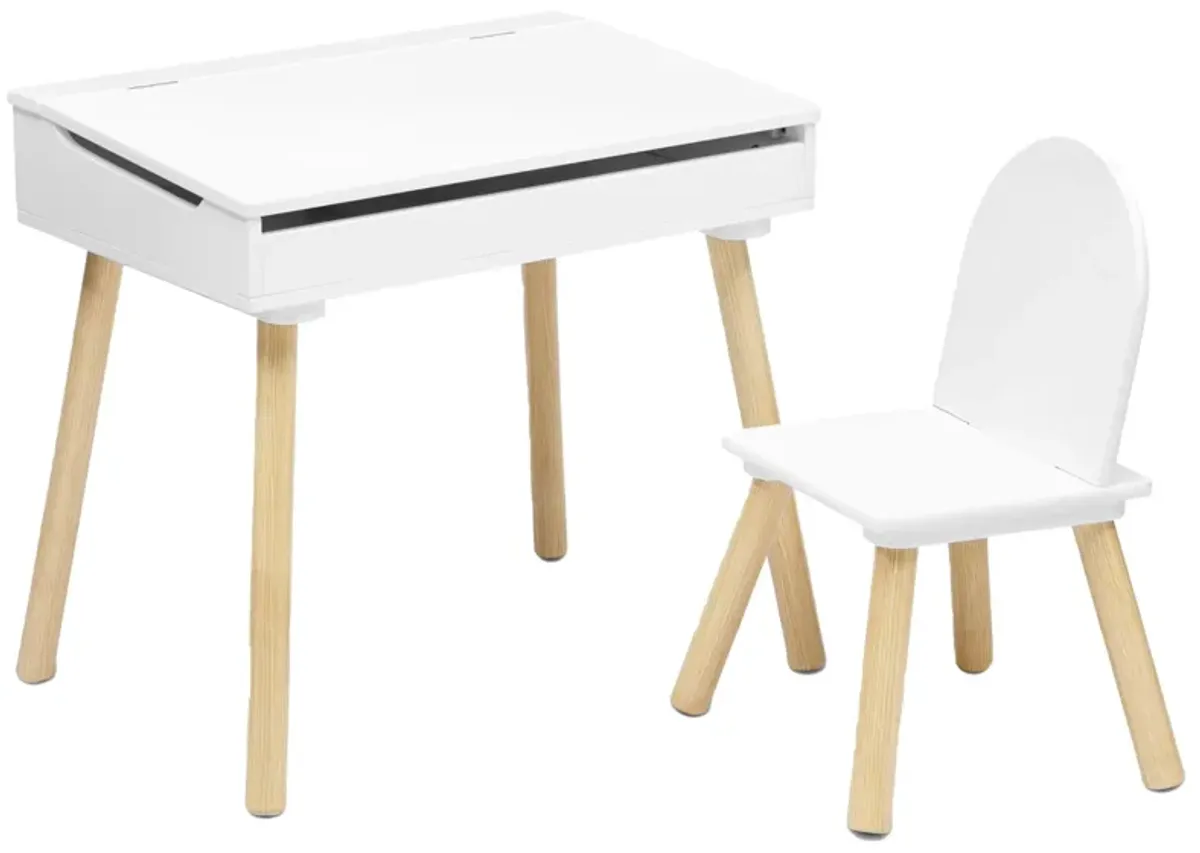 Ollie Lift-Top Desk and Chair By Delta Children