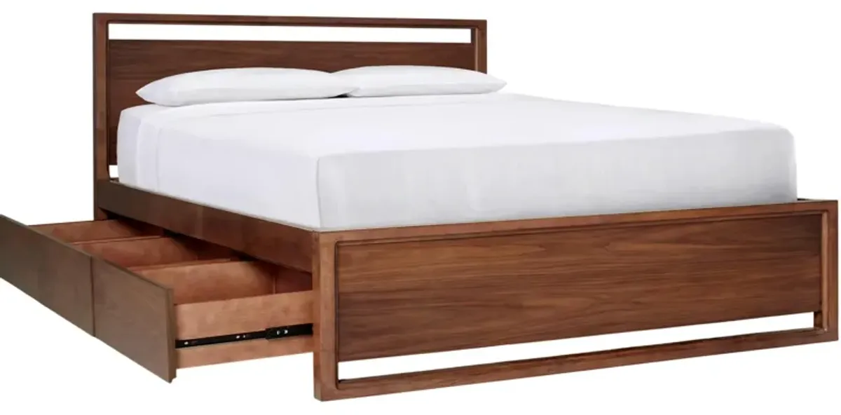 Aversa 2-Side Storage Bed