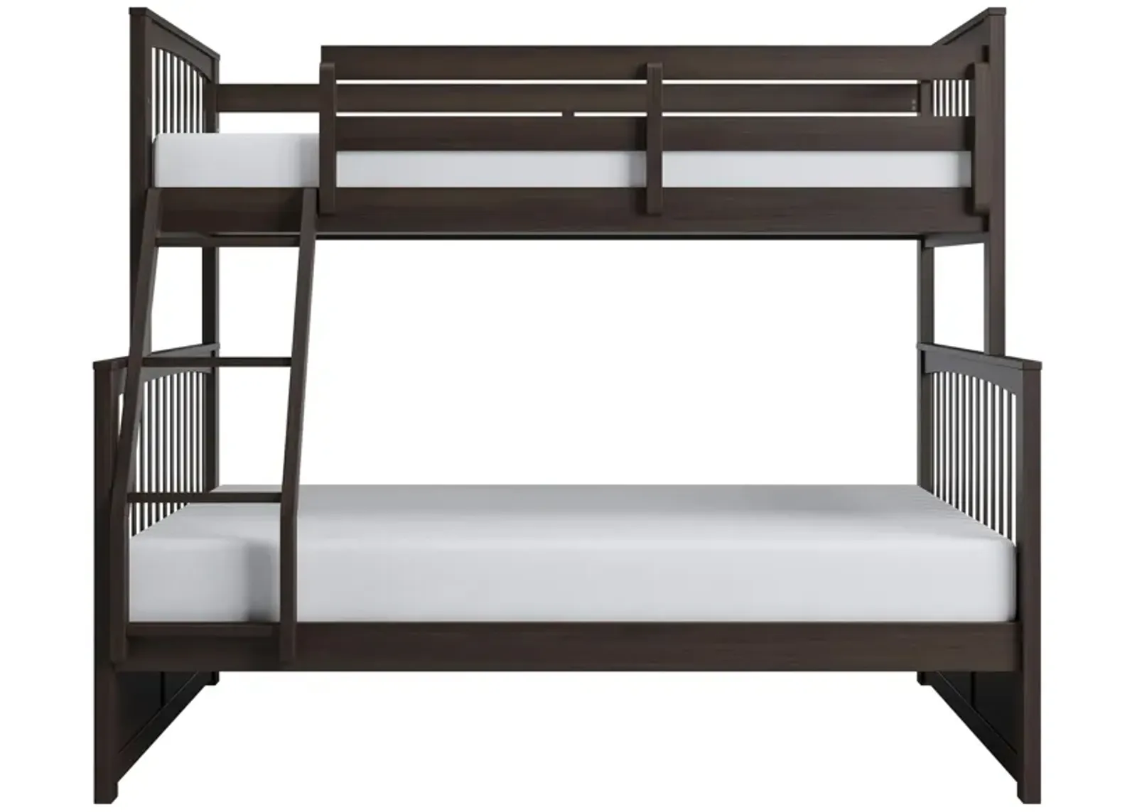 Apollo Twin-Over-Full Bunk Bed in Chocolate by Bellanest