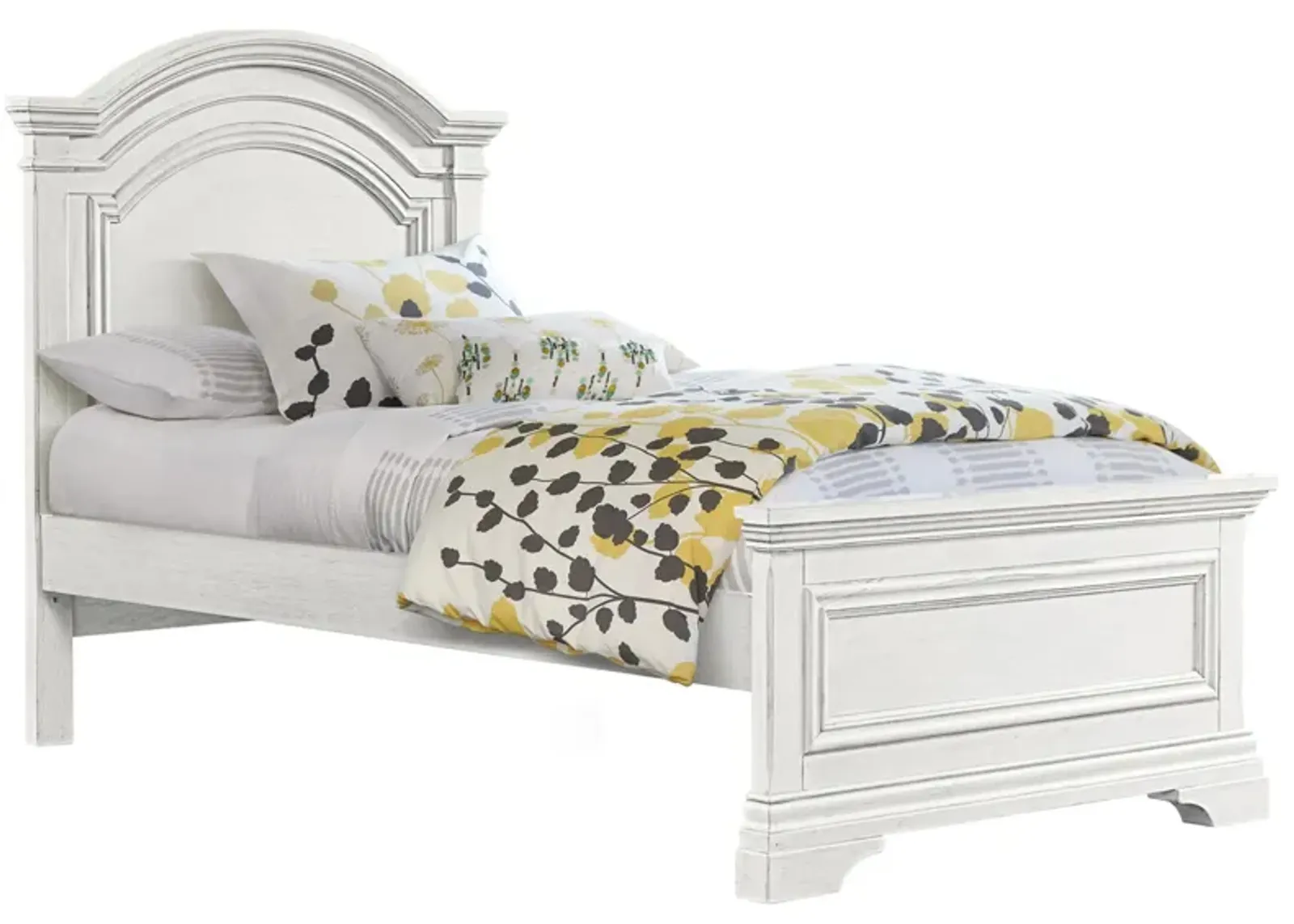 Bella Bed in Brushed White by Westwood Design