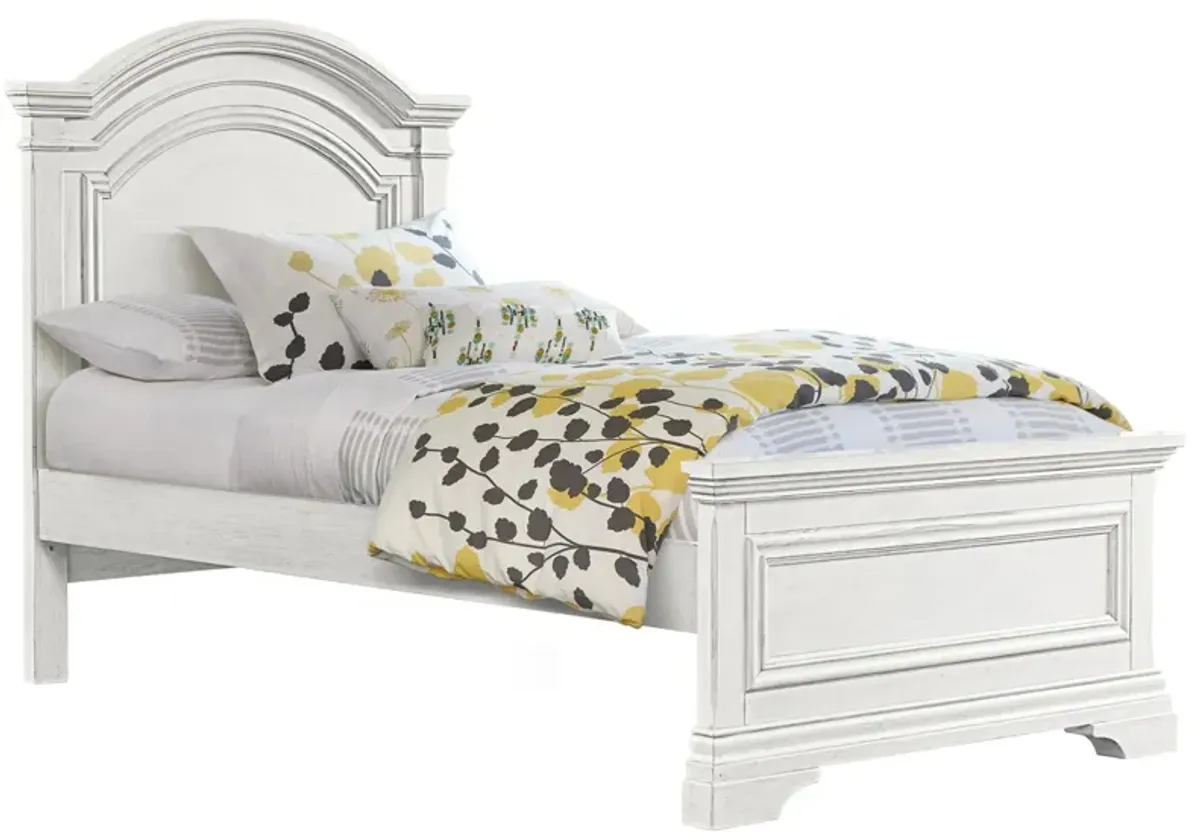 Bella Bed in Brushed White by Westwood Design