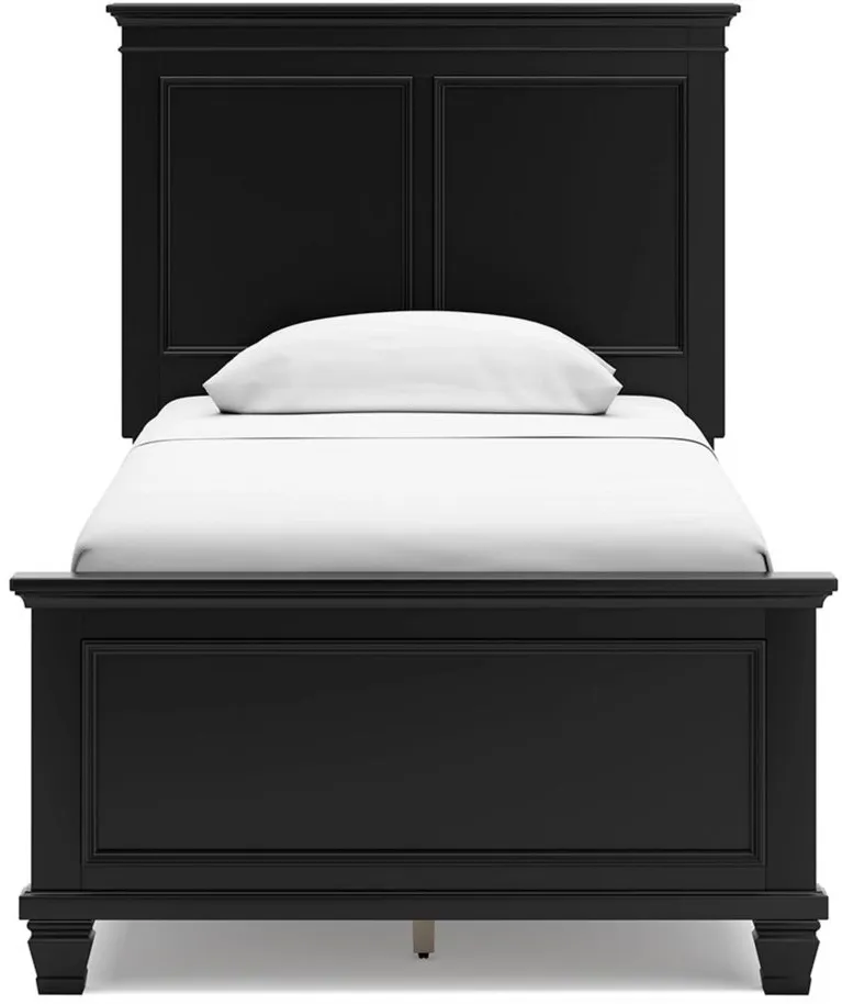 Lanolee Panel Bed in Black by Ashley Furniture