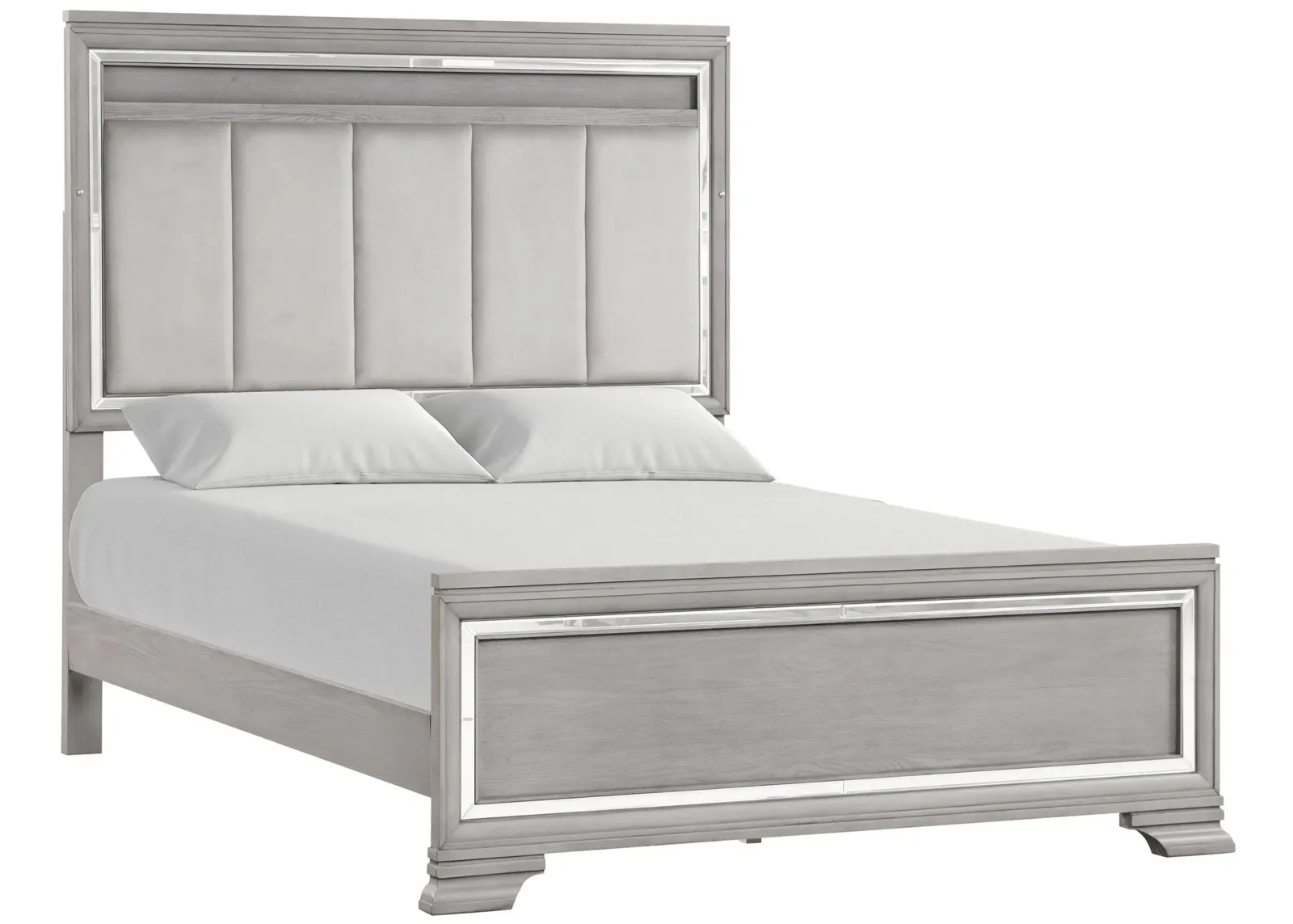 Padua Bed in Washed Gray by Glory Furniture