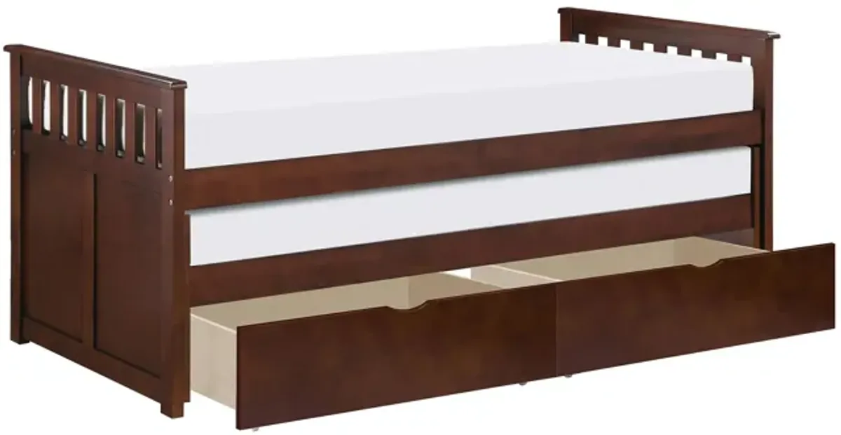 Shannon Underbed Storage Drawer Trundle Bed