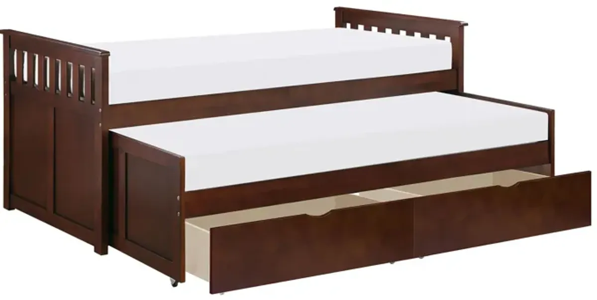 Shannon Underbed Storage Drawer Trundle Bed