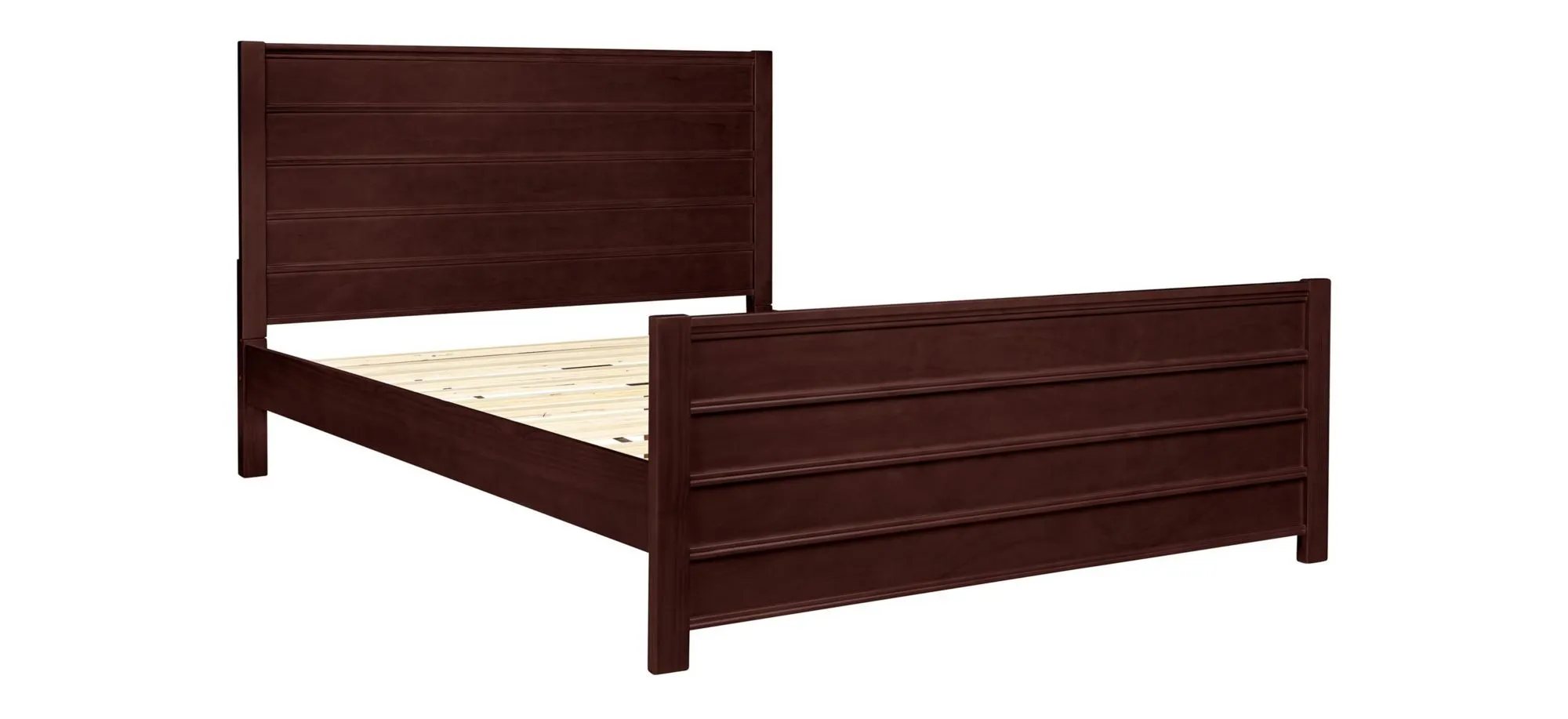 Caroline Platform Bed in Espresso by CAMDEN ISLE