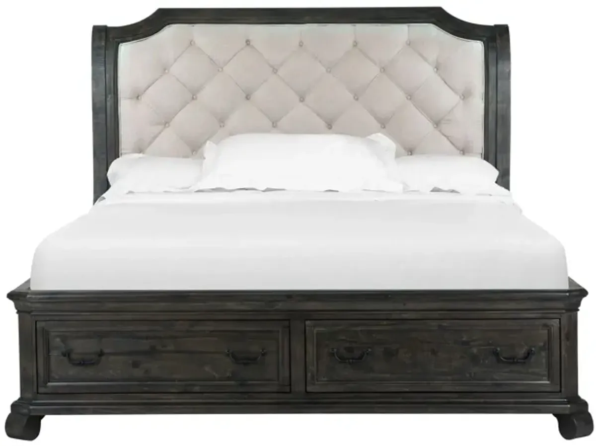 Bellamy Upholstered Storage Sleigh Bed