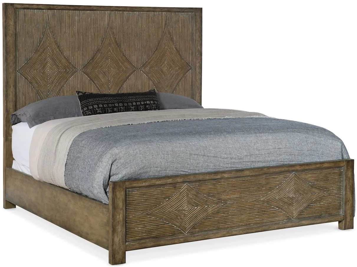 Sundance 4-pc. Panel Bedroom Set in Dark Brown by Hooker Furniture