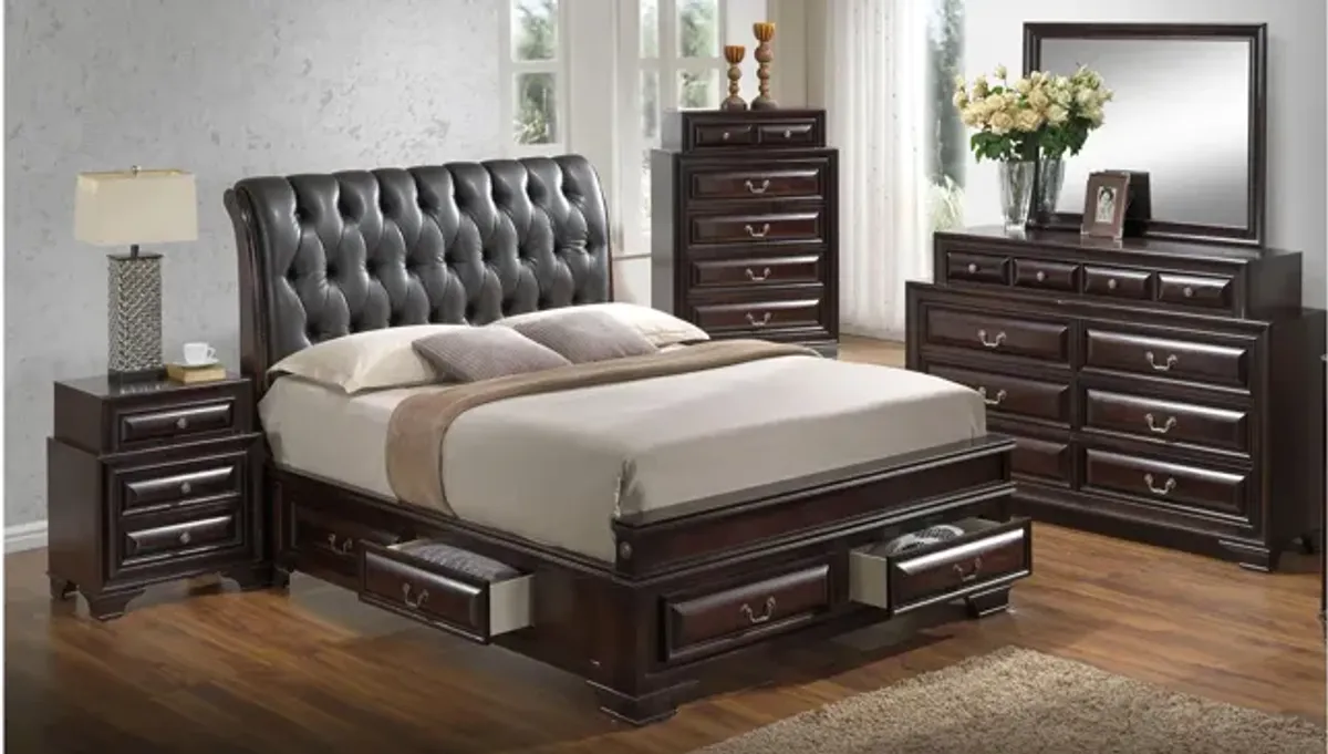 Sarasota Upholstered Storage Bed