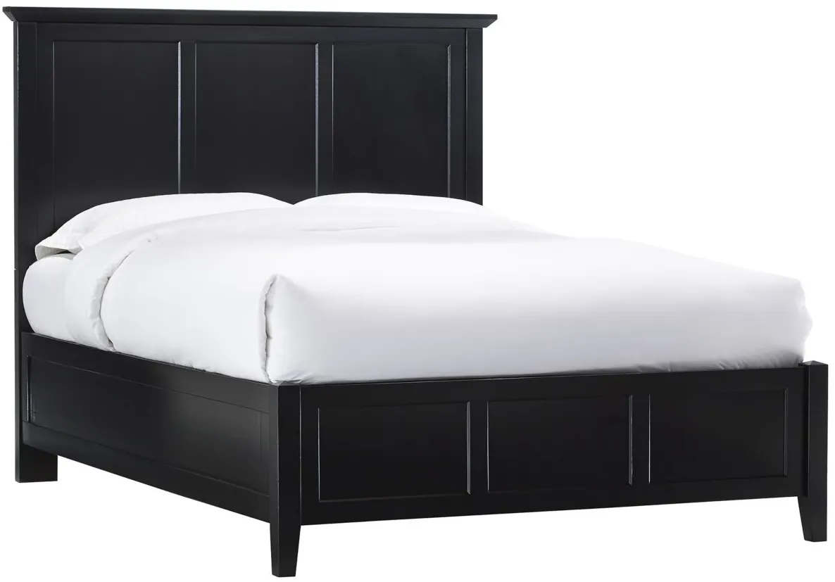 Tompkins 4-pc. Panel Bedroom Set in Black by Bellanest