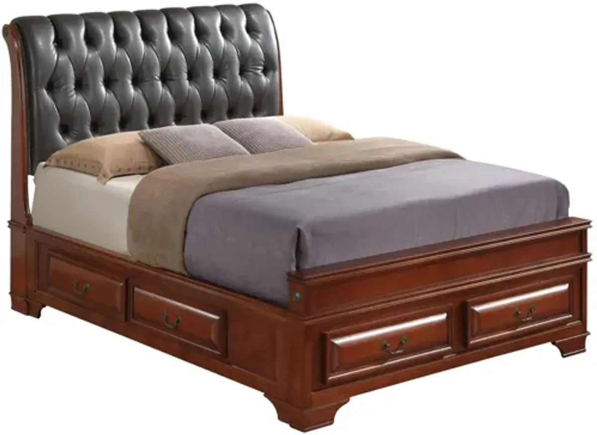 Sarasota Upholstered 4-pc. Storage Bedroom Set