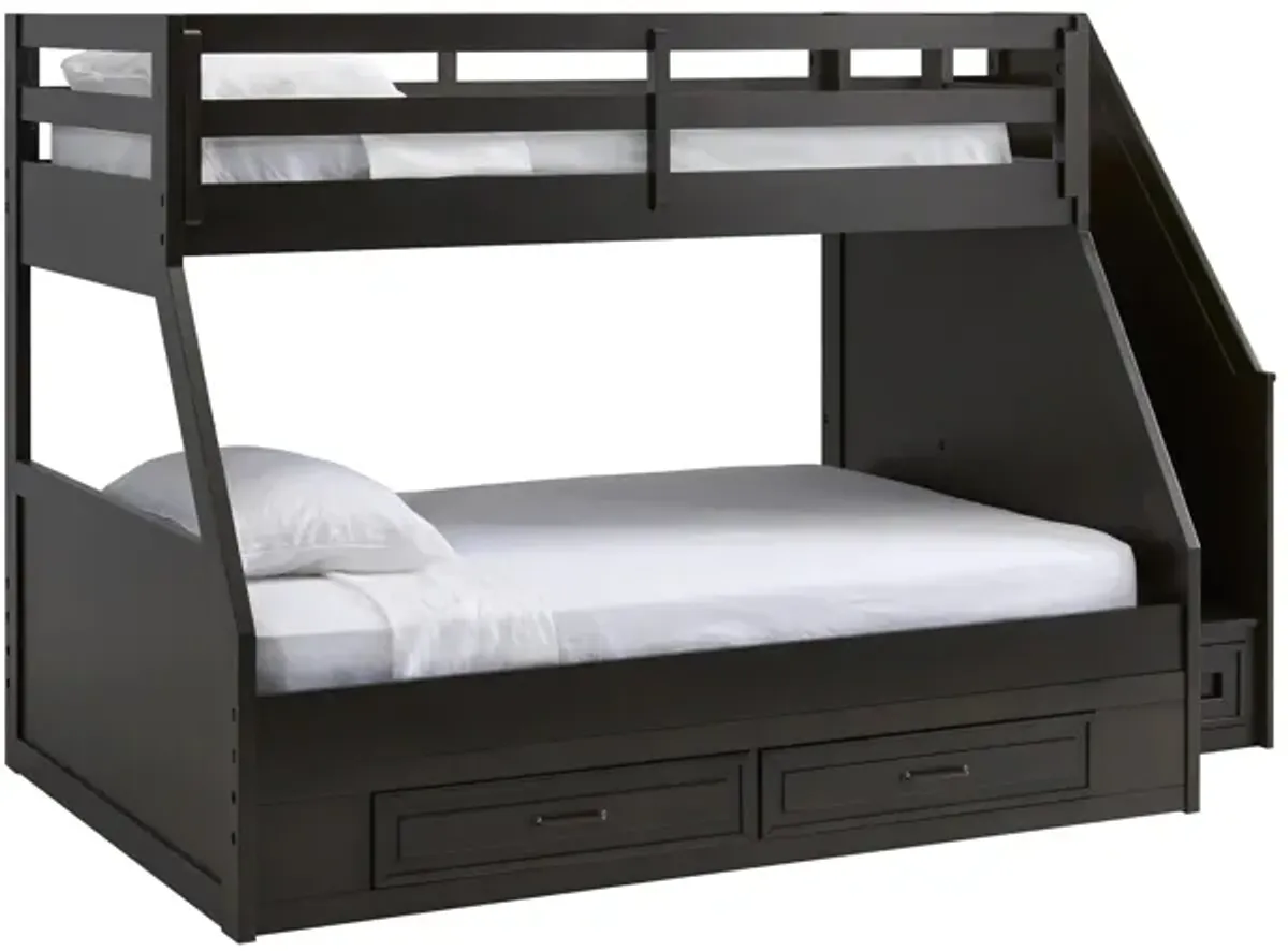 Kieran Bunk Bed w/ Storage & Staircase