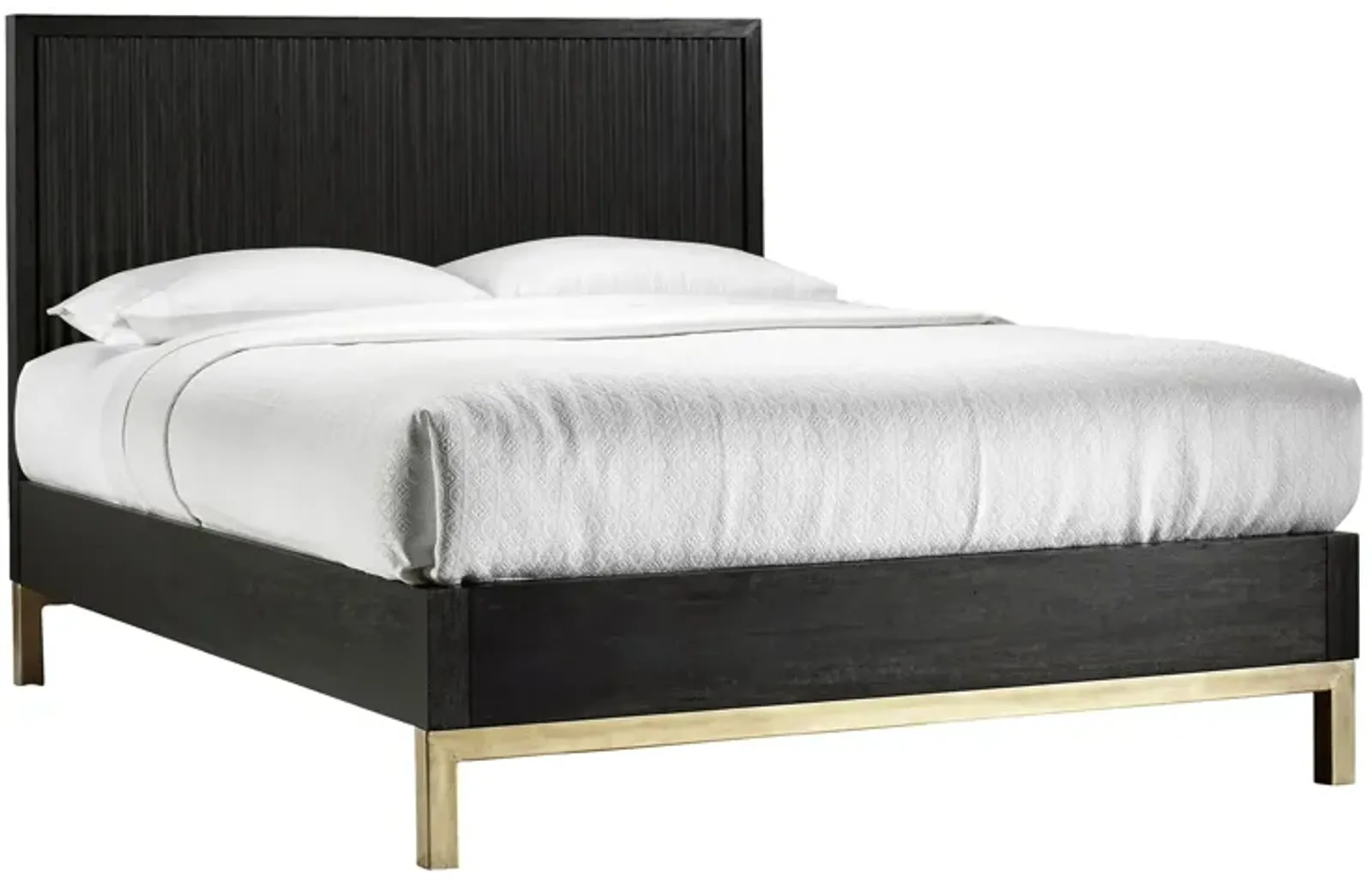 Kentfield Solid Wood King-Size Platform Bed