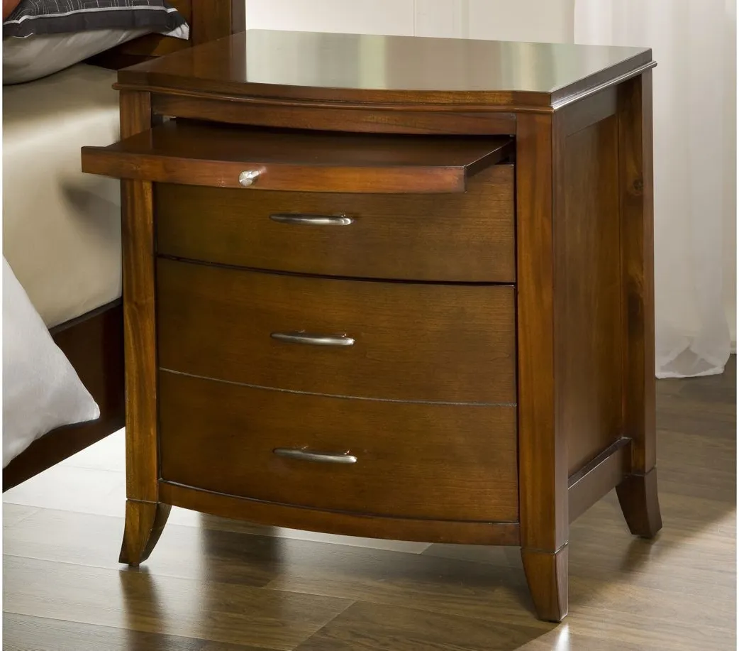 Sullivan 4pc. Bedroom Set w/ Storage Bed in Cinnamon by Bellanest