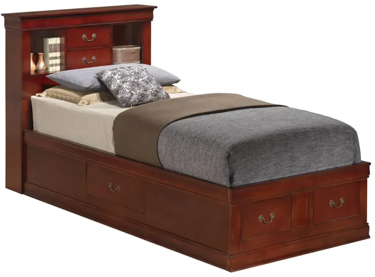 Rossie Captains Storage Bed