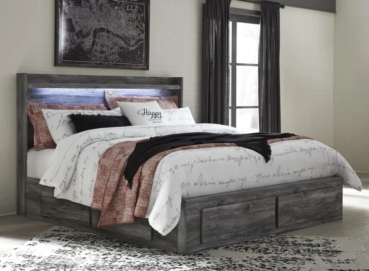 Calypso Storage Bed in Gray by Ashley Furniture