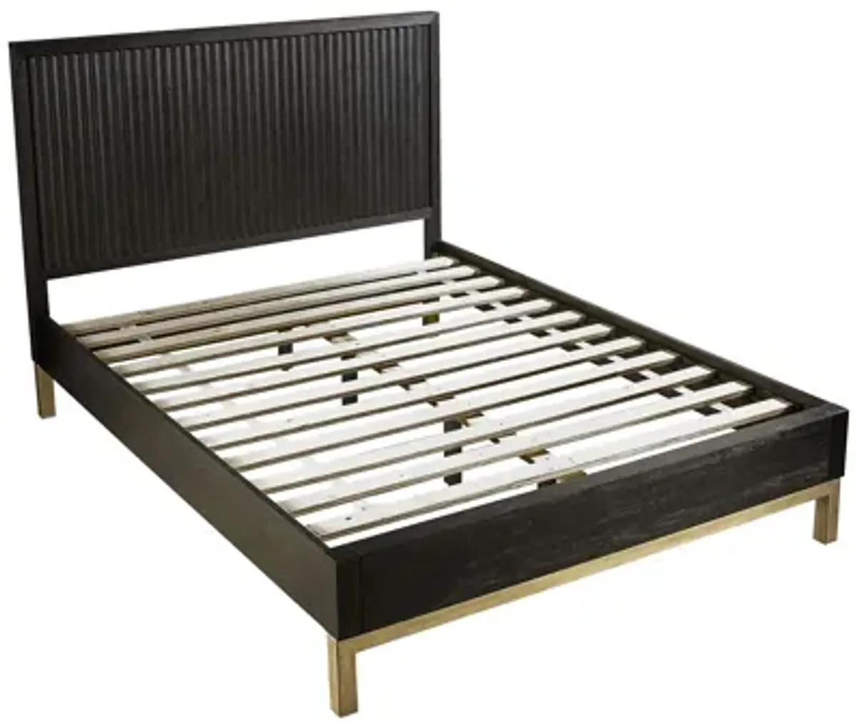 Kentfield Solid Wood Queen-Size Platform Bed