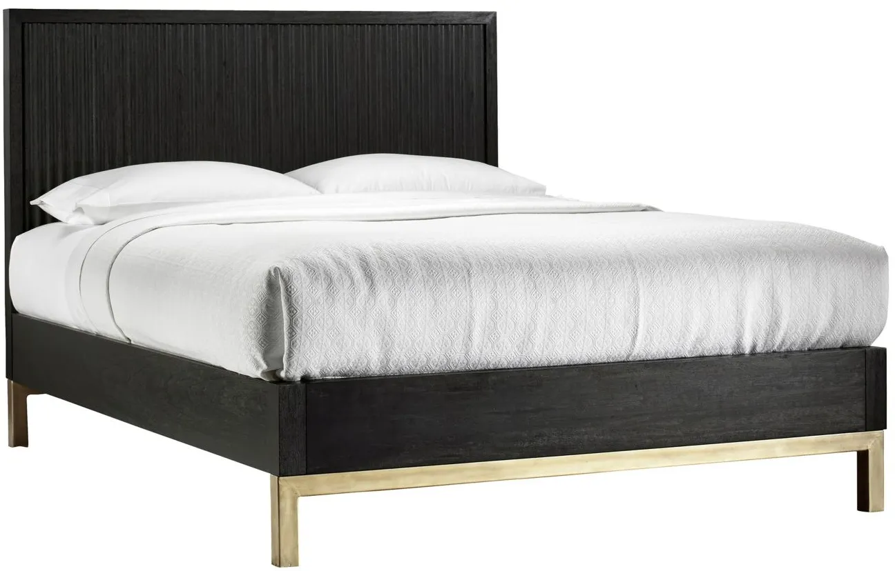 Kentfield Solid Wood Queen-Size Platform Bed by Bellanest