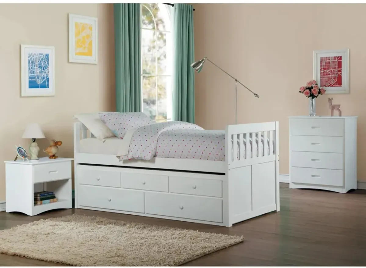 Belisar Trundle Bed w/ Storage