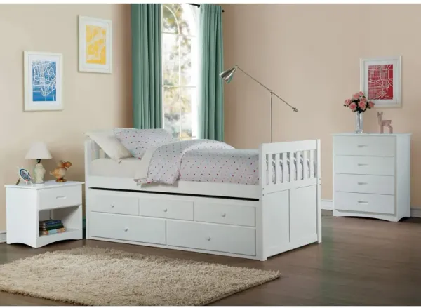 Belisar Trundle Bed w/ Storage