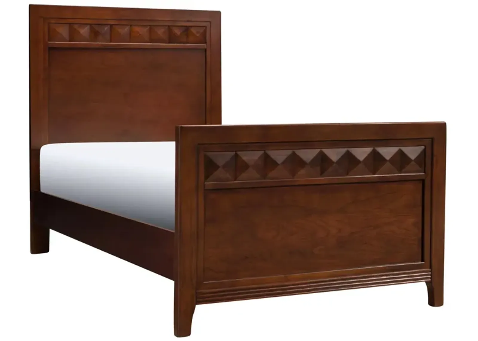 Shadow Panel Bed in Espresso by Davis Intl.