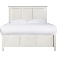 Tompkins Panel Bed in White by Bellanest
