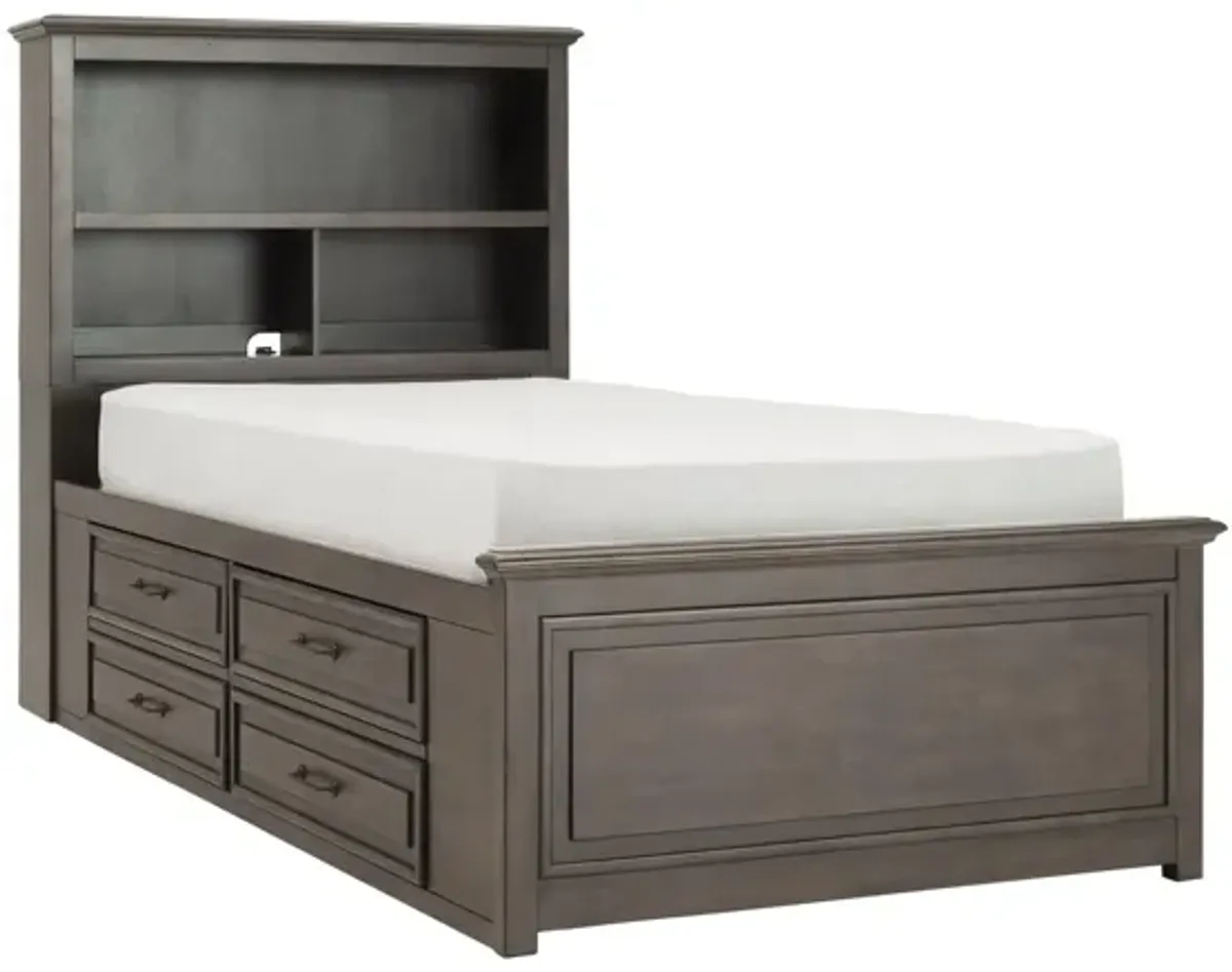 Kieran 4-pc. Bedroom Set with 2-Side Storage