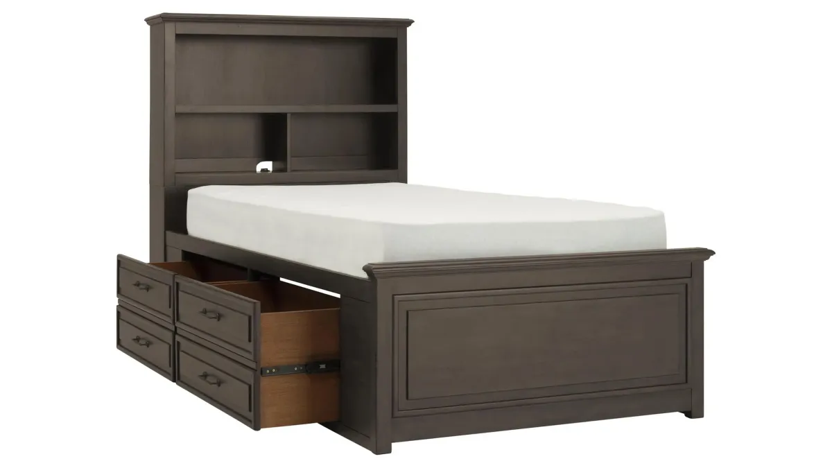 Kieran 4-pc. Bedroom Set with 2-Side Storage