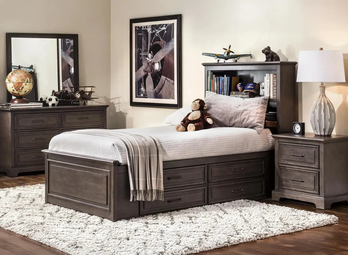 Kieran 4-pc. Bedroom Set with 2-Side Storage