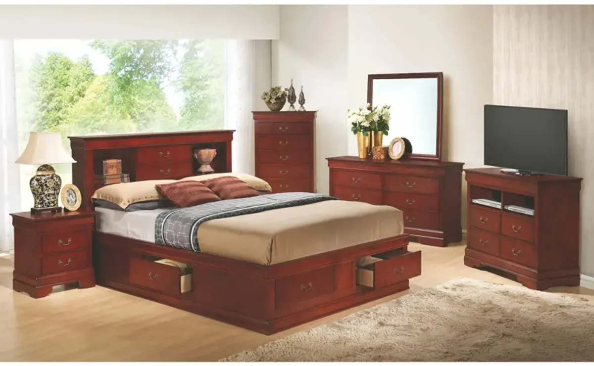 Rossie Captains Storage Bed