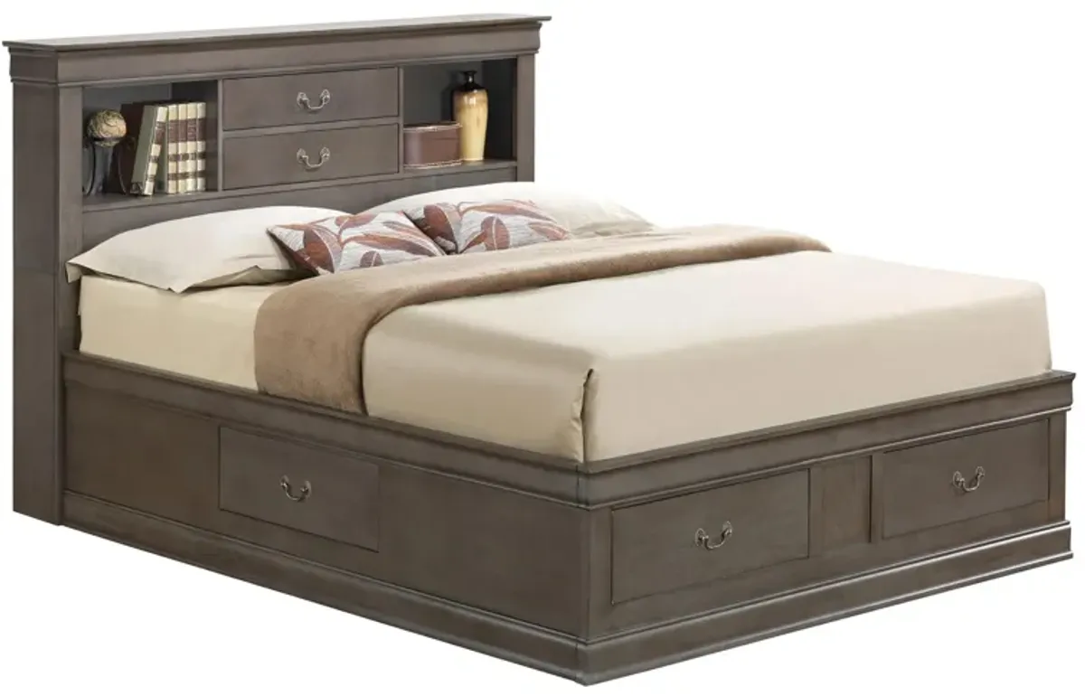 Rossie Captains Storage Bed