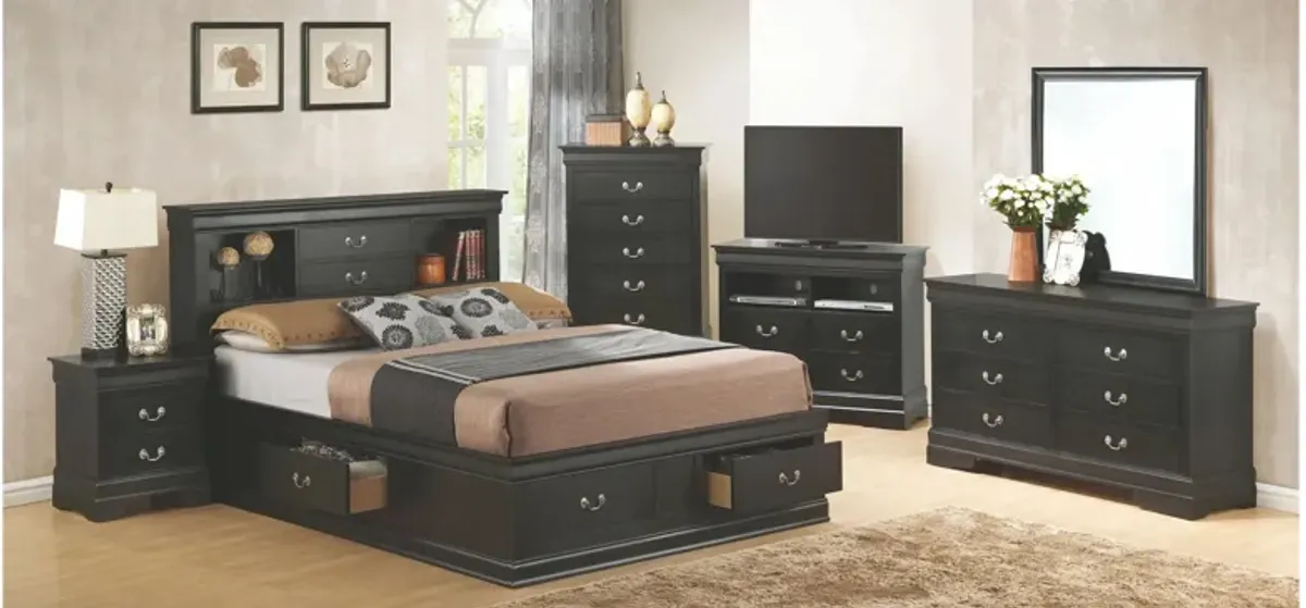 Rossie Captains Storage Bed