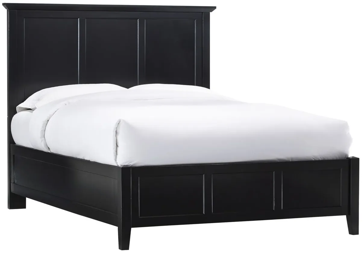 Tompkins 4-pc. Panel Bedroom Set in Black by Bellanest